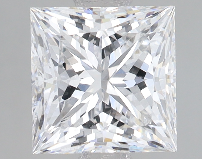 Lab Grown 2.02 Carat, D Colour, <br/>VS1 Clarity PRINCESS Diamond