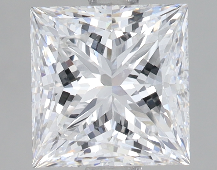 Lab Grown 2.01 Carat, D Colour, <br/>VS1 Clarity PRINCESS Diamond