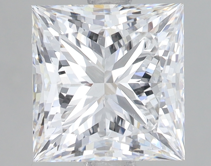 Lab Grown 2.51 Carat, D Colour, <br/>VS1 Clarity PRINCESS Diamond