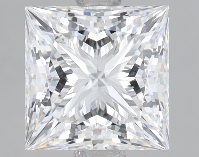 Lab Grown 2.05 Carat, D Colour, <br/>VS1 Clarity PRINCESS Diamond