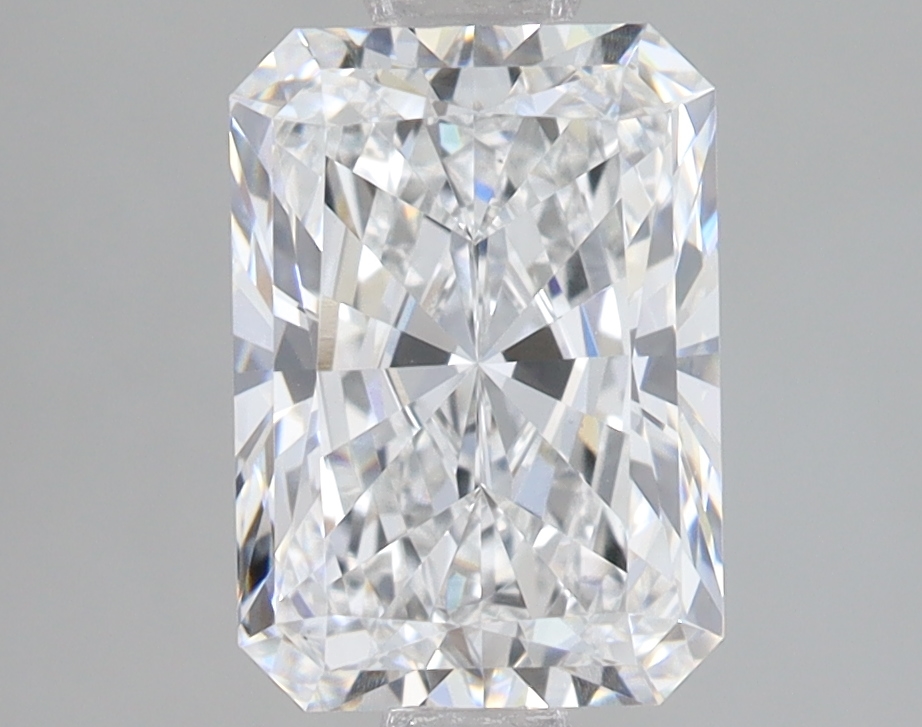 Lab Grown 2.05 Carat, D Colour, <br/>VS1 Clarity RADIANT Diamond