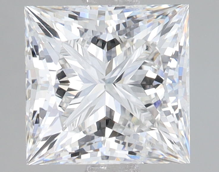 Lab Grown 2.54 Carat, E Colour, <br/>VS1 Clarity PRINCESS Diamond