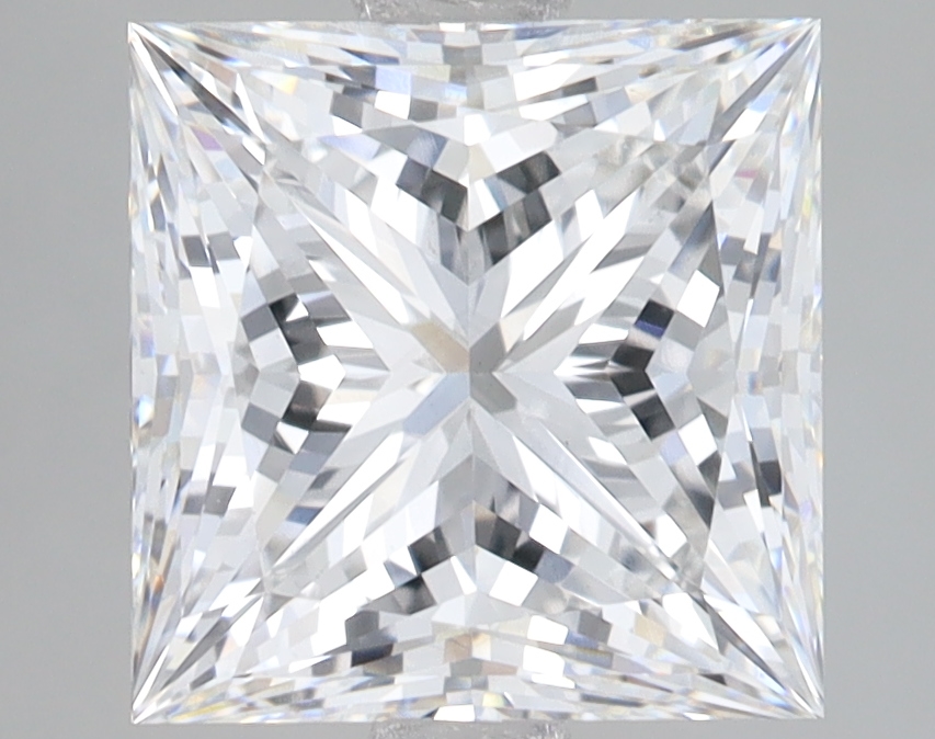 Lab Grown 4.15 Carat, D Colour, <br/>VS1 Clarity PRINCESS Diamond