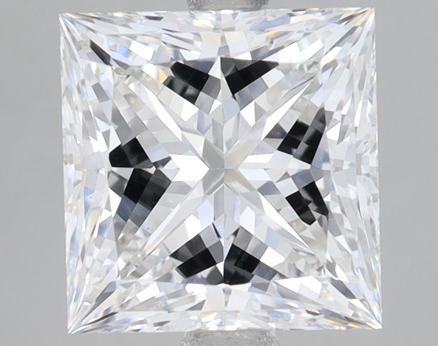 Lab Grown 3.77 Carat, E Colour, <br/>VS1 Clarity PRINCESS Diamond