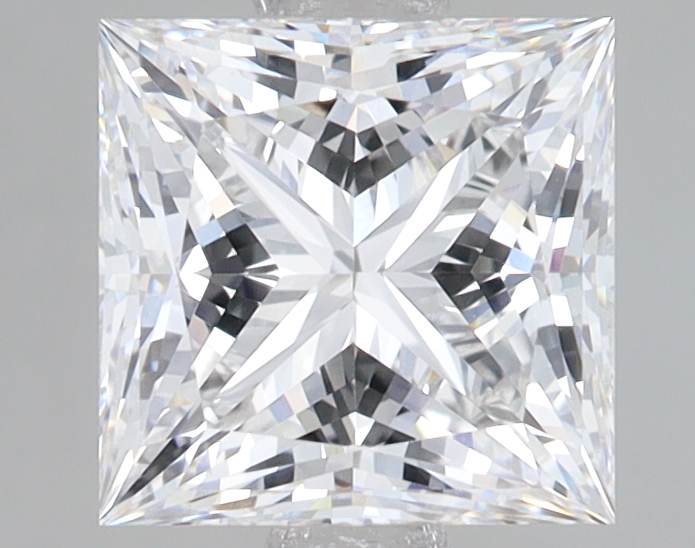 Lab Grown 2.07 Carat, D Colour, <br/>VS1 Clarity PRINCESS Diamond
