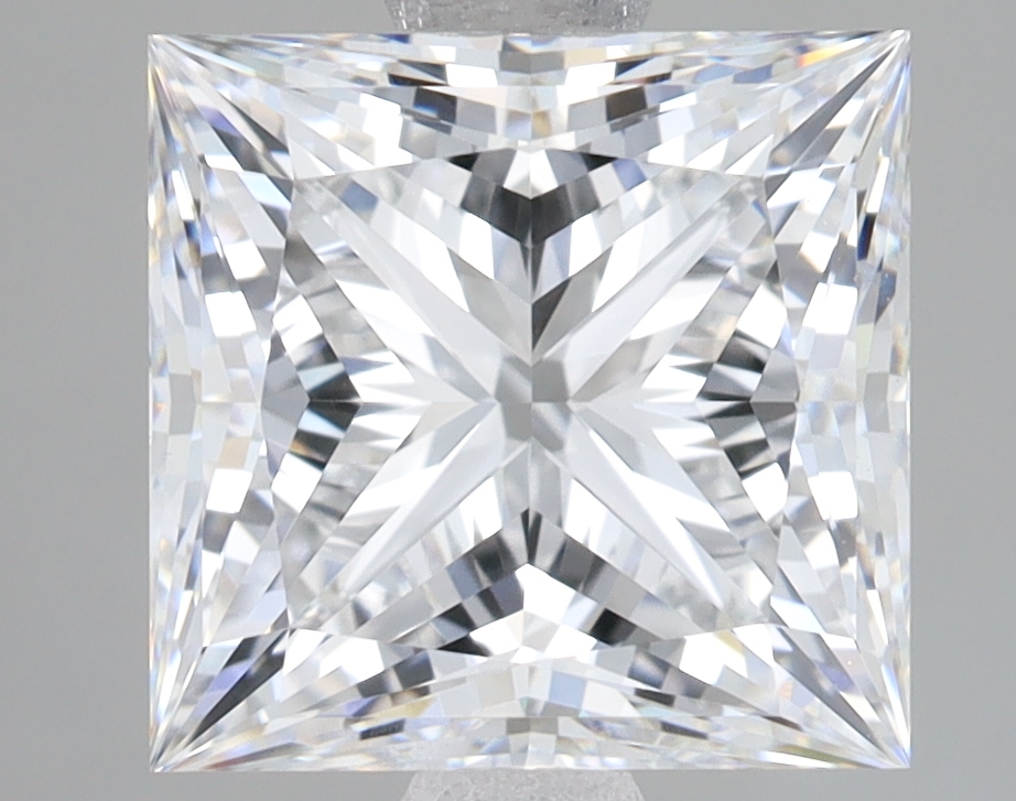 Lab Grown 3.03 Carat, D Colour, <br/>VS1 Clarity PRINCESS Diamond