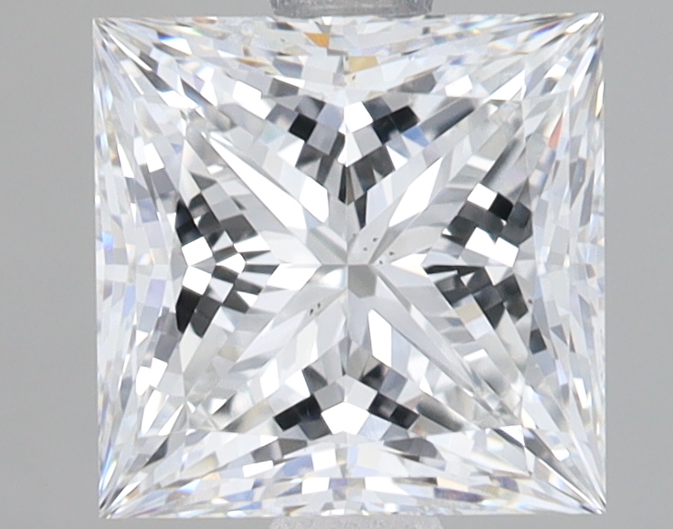 Lab Grown 2.01 Carat, D Colour, <br/>VS2 Clarity PRINCESS Diamond