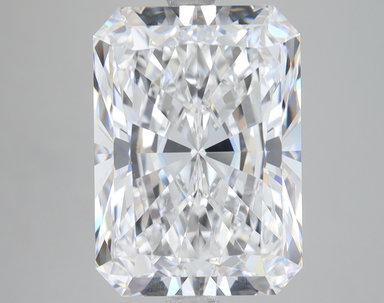 Lab Grown 7.41 Carat, D Colour, <br/>VS1 Clarity RADIANT Diamond