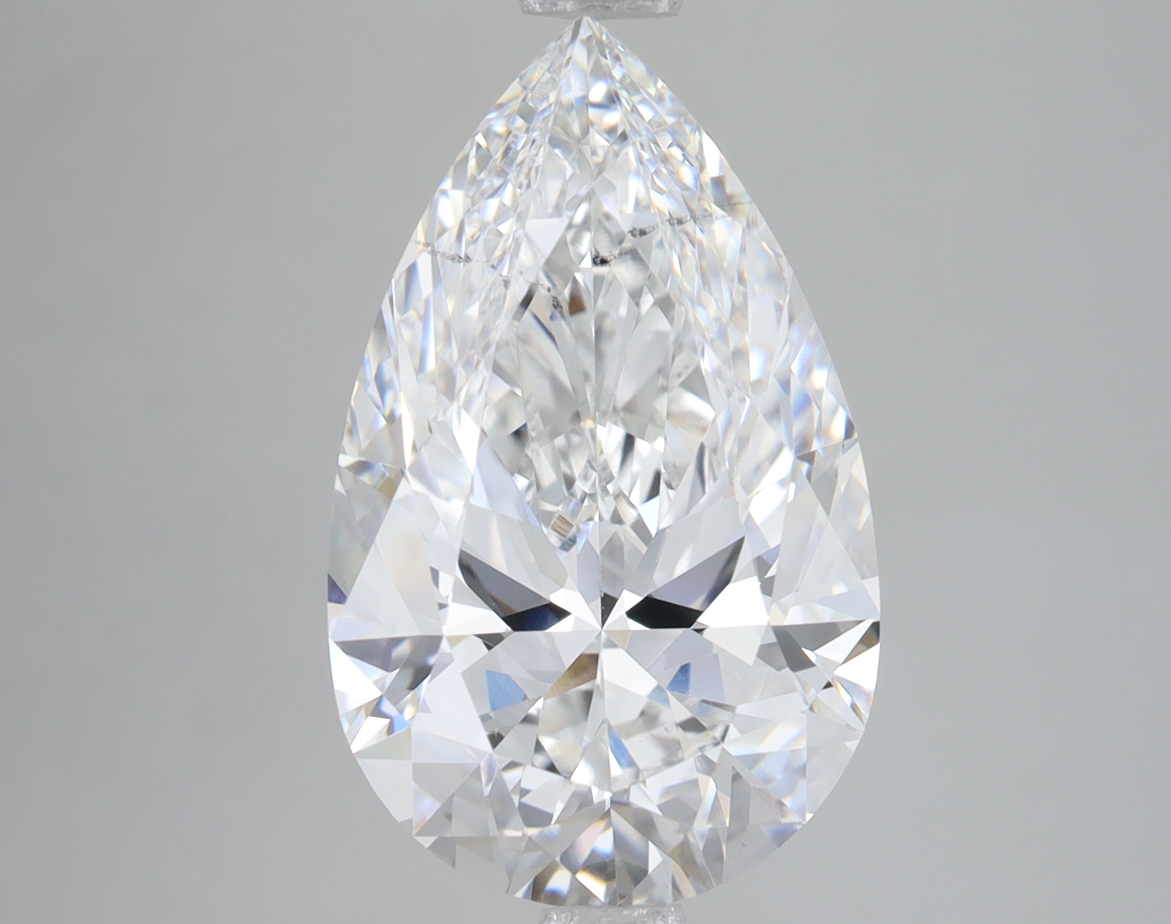 Lab Grown 5.07 Carat, E Colour, <br/>SI1 Clarity PEAR Diamond