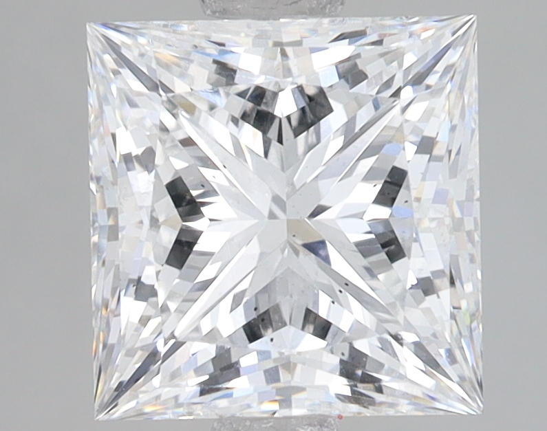 Lab Grown 3.02 Carat, D Colour, <br/>VS2 Clarity PRINCESS Diamond
