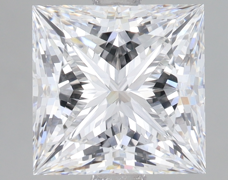 Lab Grown 2.57 Carat, D Colour, <br/>VS1 Clarity PRINCESS Diamond
