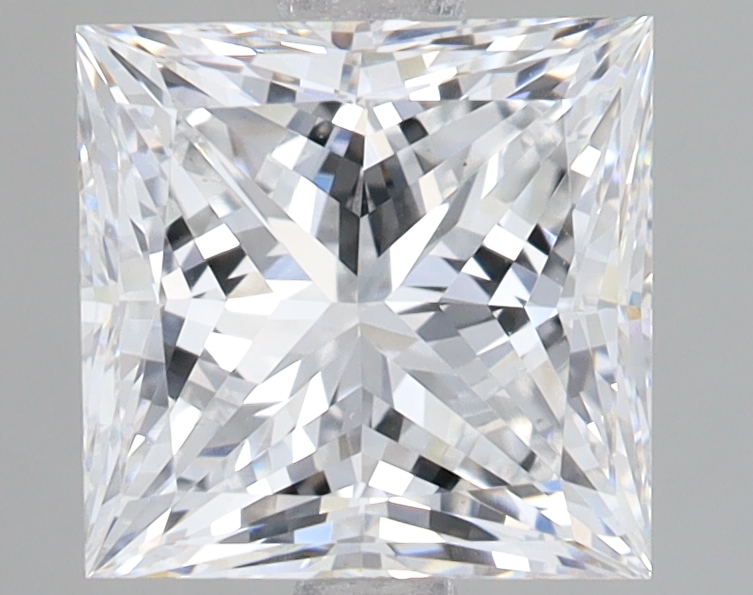 Lab Grown 2.66 Carat, D Colour, <br/>VS1 Clarity PRINCESS Diamond
