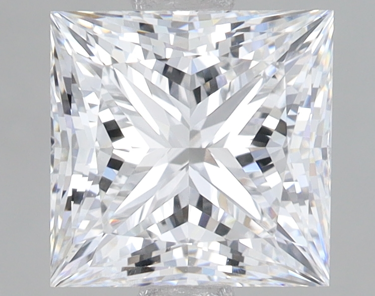 Lab Grown 2.35 Carat, E Colour, <br/>VS1 Clarity PRINCESS Diamond