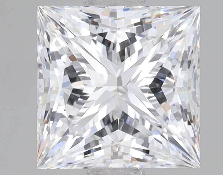 Lab Grown 2.08 Carat, D Colour, <br/>VS1 Clarity PRINCESS Diamond
