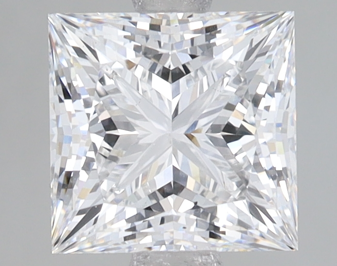 Lab Grown 2.07 Carat, D Colour, <br/>VS2 Clarity PRINCESS Diamond