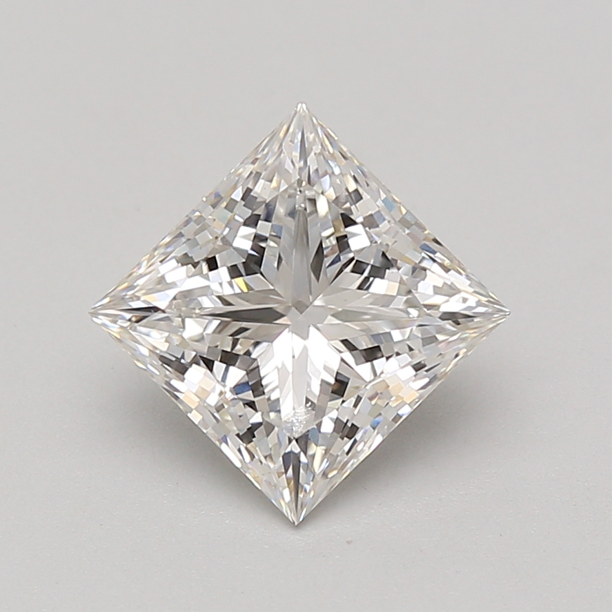 Lab Grown 2.57 Carat, E Colour, <br/>VS1 Clarity PRINCESS Diamond