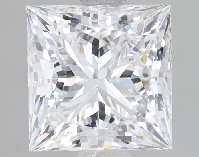 Lab Grown 2.07 Carat, D Colour, <br/>VS1 Clarity PRINCESS Diamond