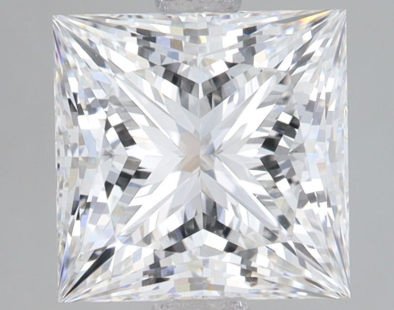 Lab Grown 2.6 Carat, E Colour, <br/>VS1 Clarity PRINCESS Diamond