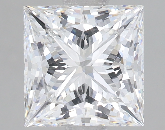 Lab Grown 2.11 Carat, E Colour, <br/>VS2 Clarity PRINCESS Diamond