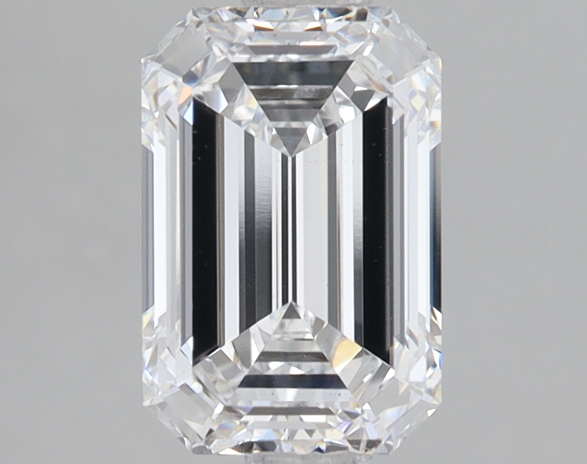 Lab Grown 2.09 Carat, D Colour, <br/>VS2 Clarity EMERALD Diamond