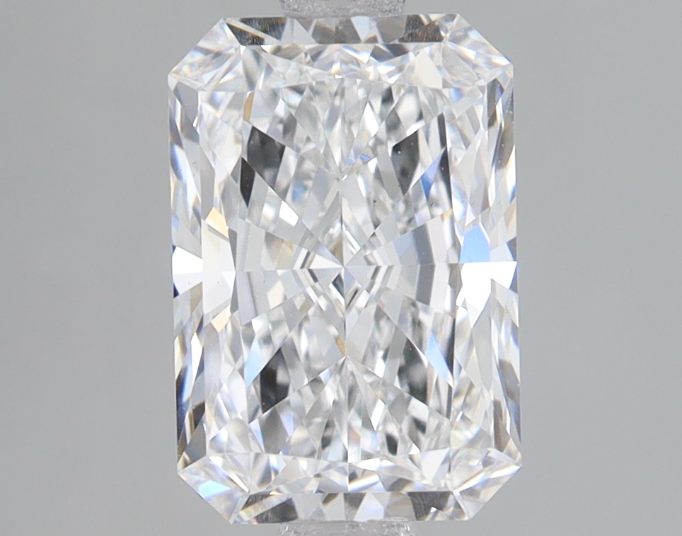 Lab Grown 2.07 Carat, D Colour, <br/>VS1 Clarity RADIANT Diamond