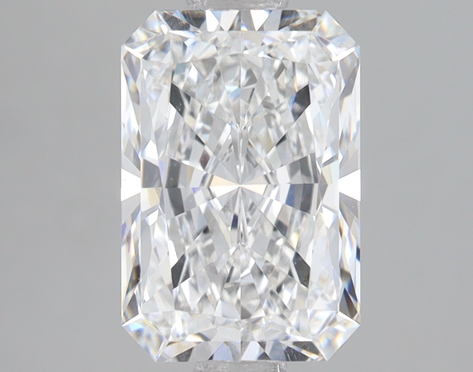 Lab Grown 2.1 Carat, E Colour, <br/>VVS2 Clarity RADIANT Diamond