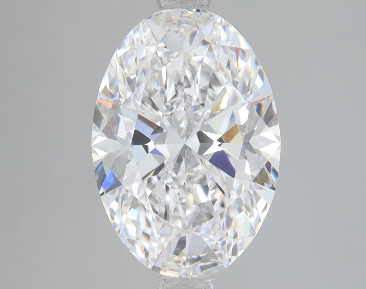 Lab Grown 2.89 Carat, E Colour, <br/>VS2 Clarity OVAL Diamond