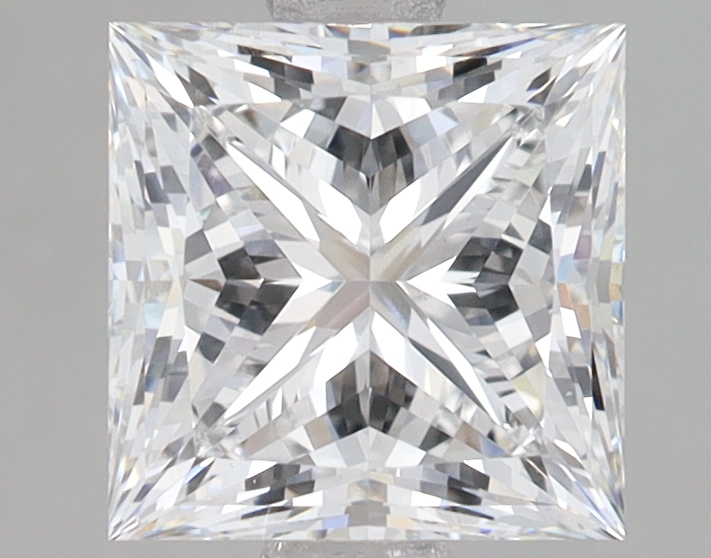 Lab Grown 2.09 Carat, D Colour, <br/>VS1 Clarity PRINCESS Diamond
