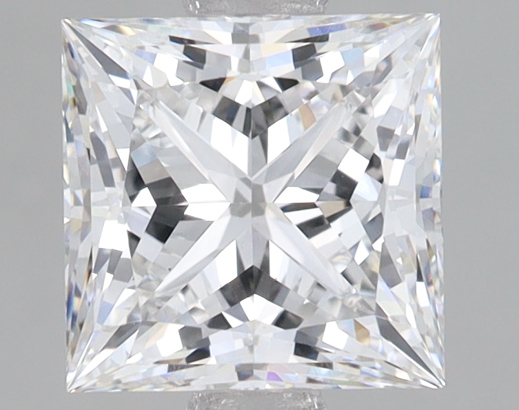 Lab Grown 2.08 Carat, E Colour, <br/>VS1 Clarity PRINCESS Diamond