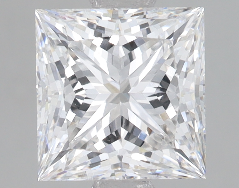 Lab Grown 2.1 Carat, E Colour, <br/>VS1 Clarity PRINCESS Diamond