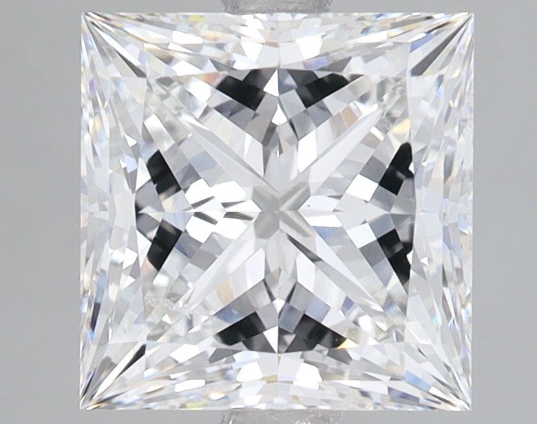 Lab Grown 2.97 Carat, D Colour, <br/>VS1 Clarity PRINCESS Diamond