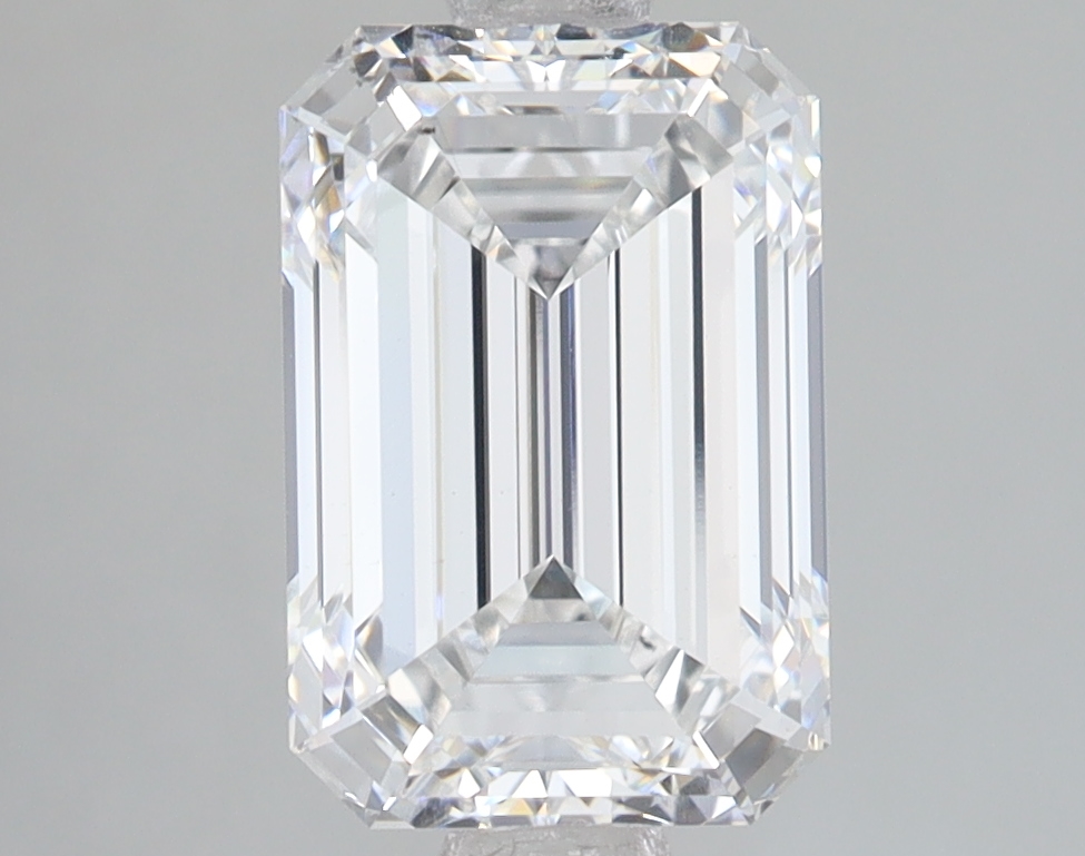 Lab Grown 3.02 Carat, D Colour, <br/>VS2 Clarity EMERALD Diamond