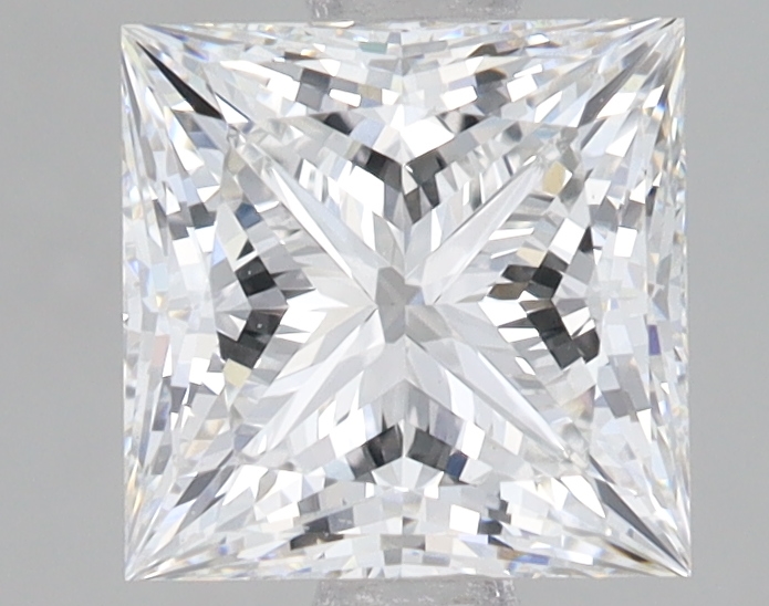 Lab Grown 2.08 Carat, E Colour, <br/>VS1 Clarity PRINCESS Diamond