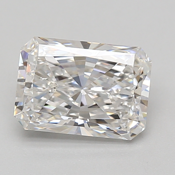 Lab Grown 2.09 Carat, D Colour, <br/>VS1 Clarity RADIANT Diamond