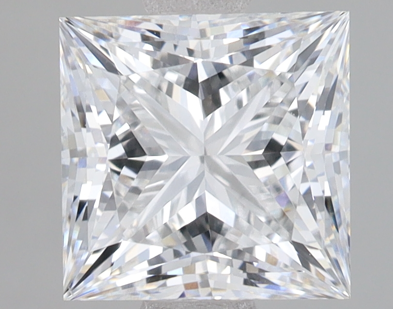 Lab Grown 2.09 Carat, D Colour, <br/>VS1 Clarity PRINCESS Diamond