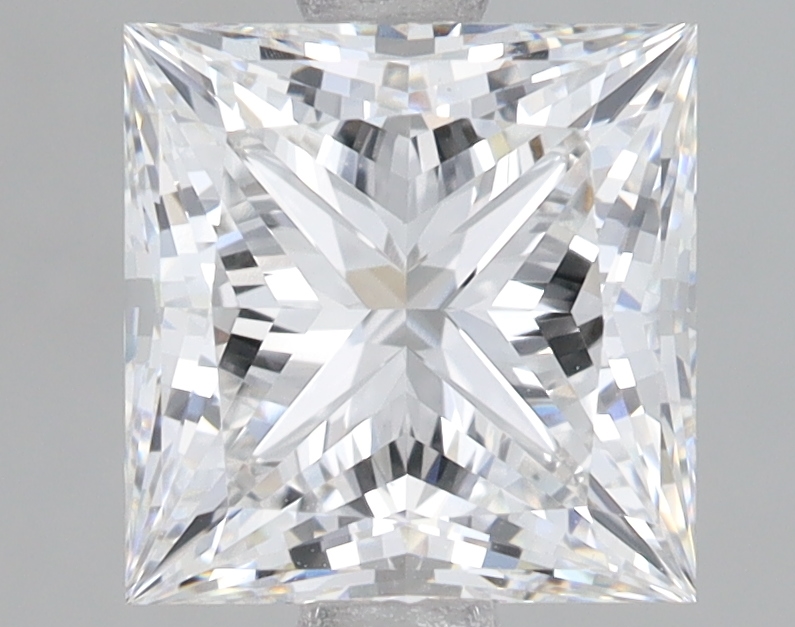 Lab Grown 2.3 Carat, E Colour, <br/>VS1 Clarity PRINCESS Diamond