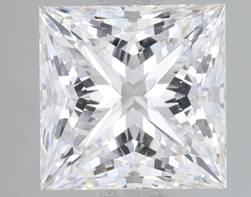 Lab Grown 2.59 Carat, E Colour, <br/>VS2 Clarity PRINCESS Diamond