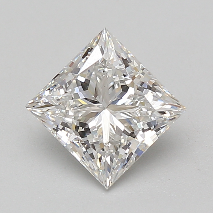 Lab Grown 2 Carat, E Colour, <br/>VS2 Clarity PRINCESS Diamond