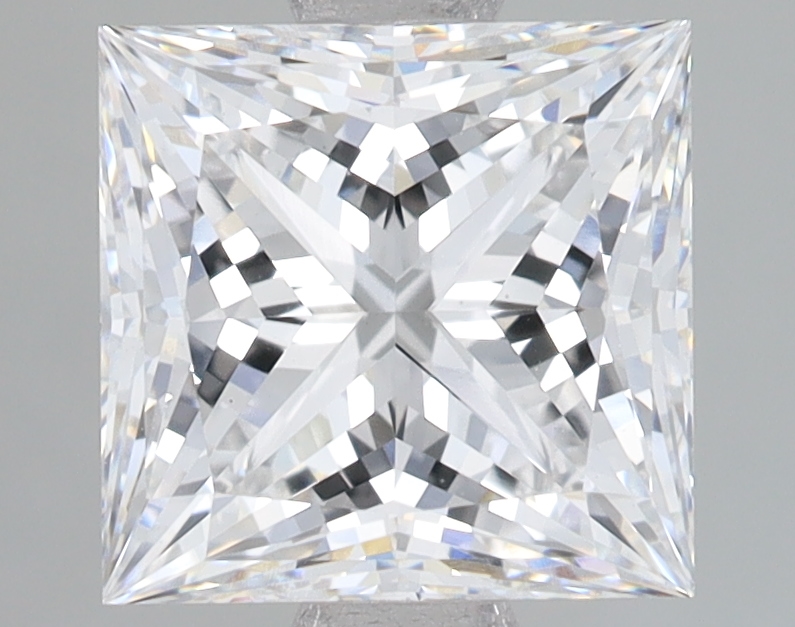 Lab Grown 2.31 Carat, E Colour, <br/>VS1 Clarity PRINCESS Diamond
