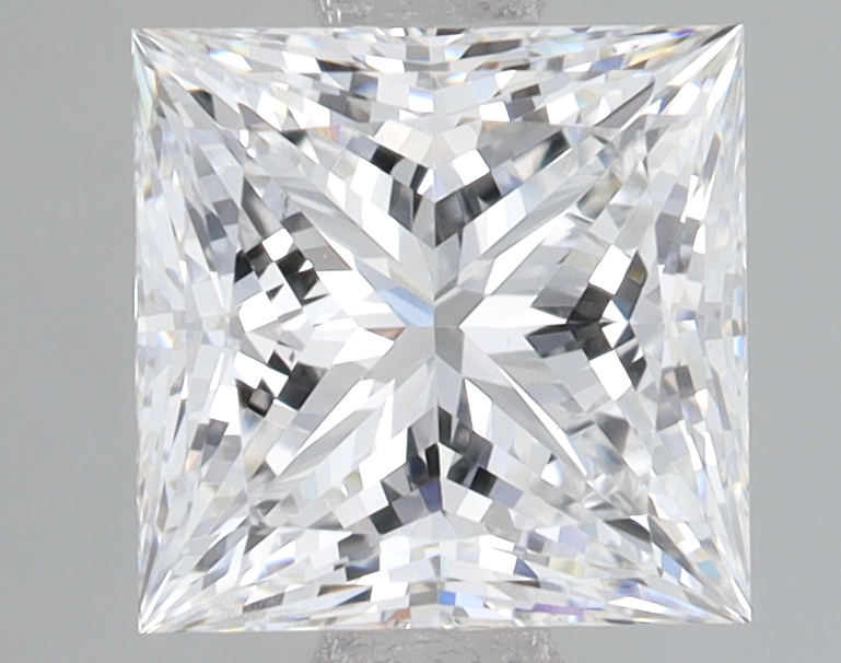 Lab Grown 2.04 Carat, D Colour, <br/>VS1 Clarity PRINCESS Diamond