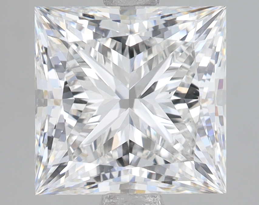 Lab Grown 3.03 Carat, E Colour, <br/>VS1 Clarity PRINCESS Diamond