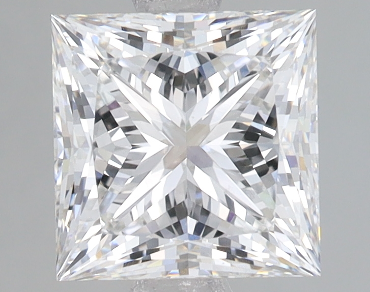 Lab Grown 2.33 Carat, E Colour, <br/>VS1 Clarity PRINCESS Diamond