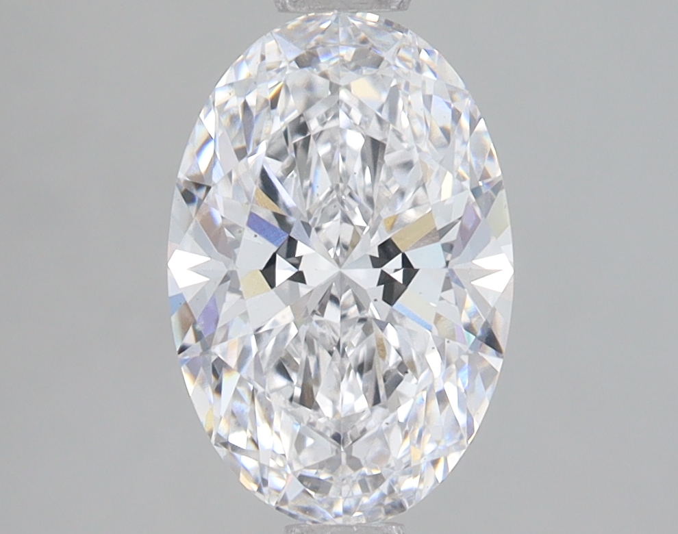 Lab Grown 2.02 Carat, E Colour, <br/>VS2 Clarity OVAL Diamond