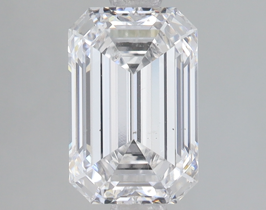 Lab Grown 2.08 Carat, D Colour, <br/>VS2 Clarity EMERALD Diamond