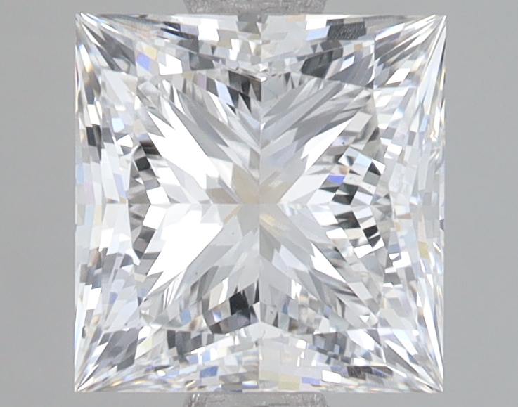 Lab Grown 2.48 Carat, E Colour, <br/>VS2 Clarity PRINCESS Diamond