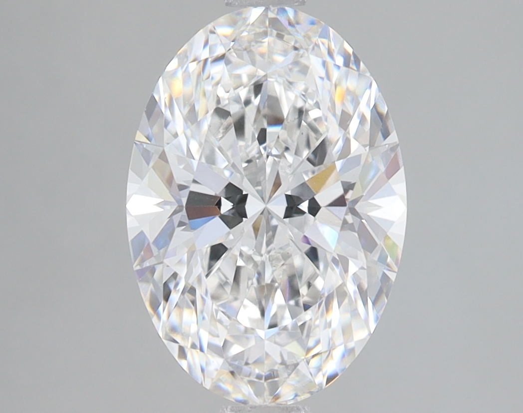 Lab Grown 2.58 Carat, E Colour, <br/>VS2 Clarity OVAL Diamond