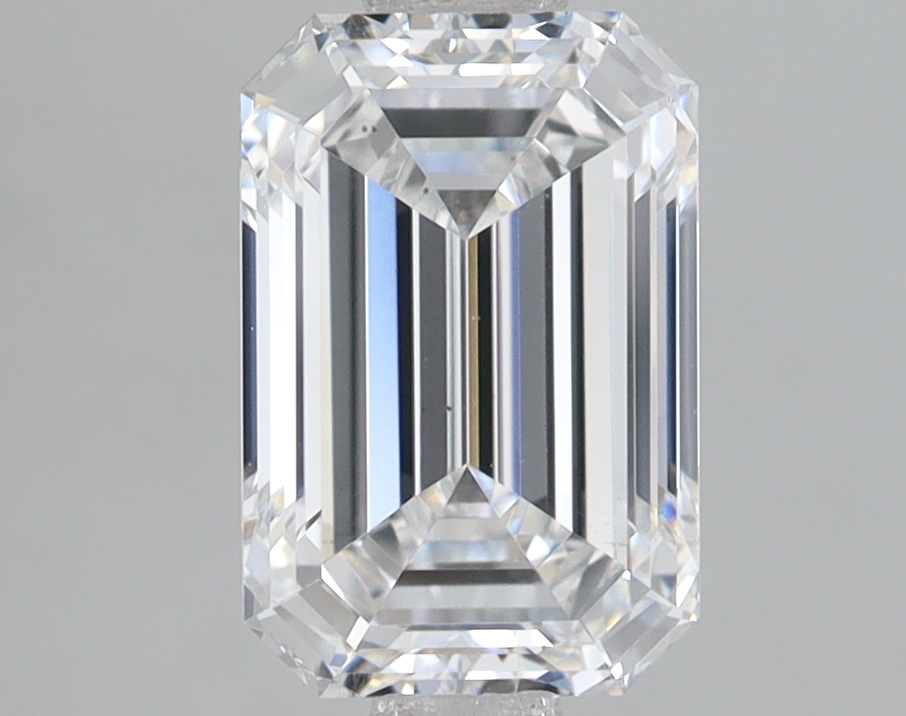 Lab Grown 2.09 Carat, D Colour, <br/>VS2 Clarity EMERALD Diamond