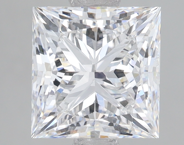 Lab Grown 2.35 Carat, E Colour, <br/>VS1 Clarity PRINCESS Diamond