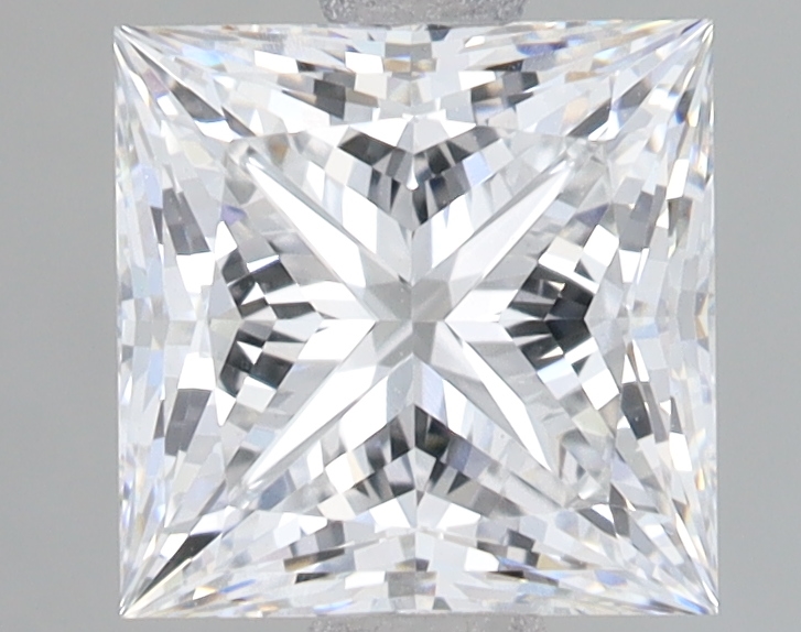Lab Grown 2.06 Carat, D Colour, <br/>VS1 Clarity PRINCESS Diamond