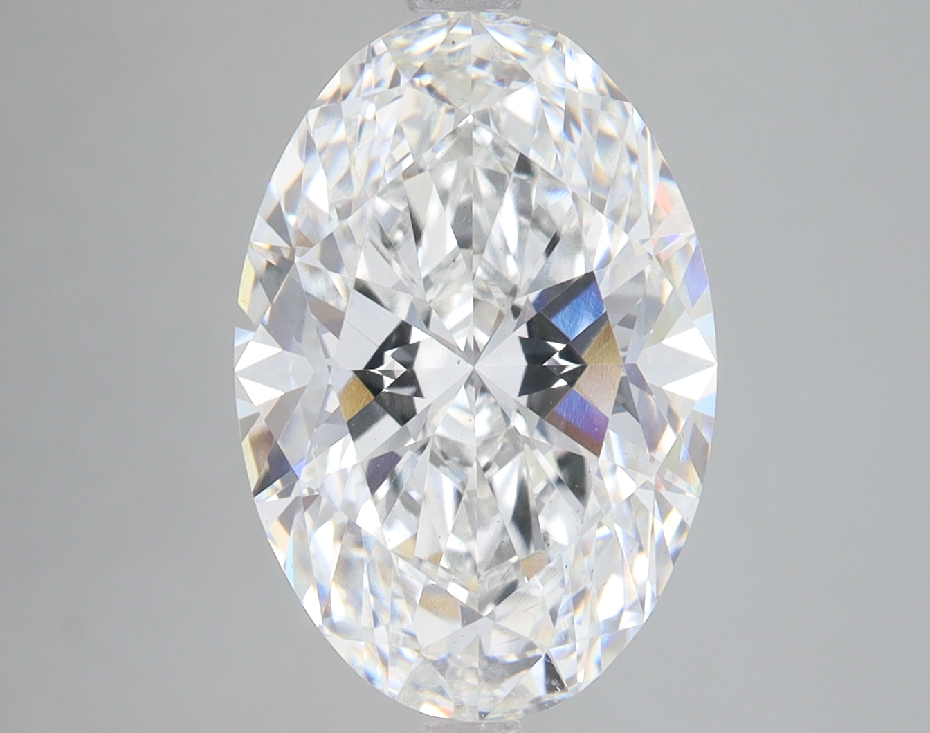 Lab Grown 5.07 Carat, E Colour, <br/>VS2 Clarity OVAL Diamond